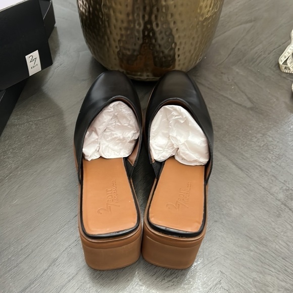27 EDIT Naturalizer Katrese Platform Mule in Black - Picture 9 of 12